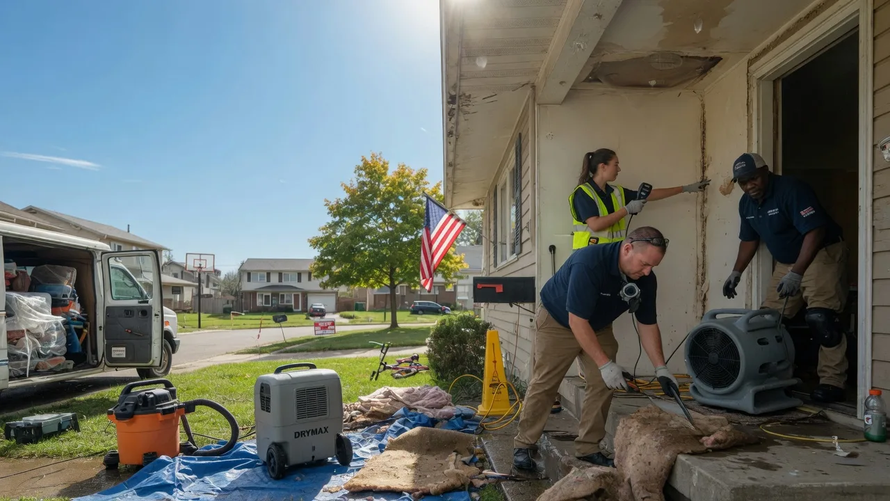 Water Damage Restoration in Texico, IL near me